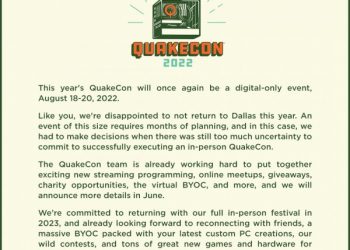 quakecon 2022 notice – TodayHeadline