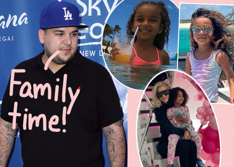 rob kardashian family fun beach vacation dream kardashian – TodayHeadline