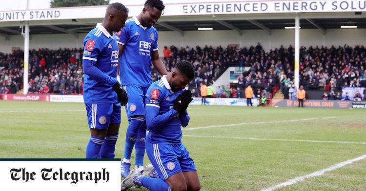 Kelechi Iheanacho spares Leicester's FA Cup blushes against valiant Walsall