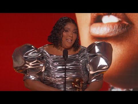 LIZZO Wins Record Of The Year For 'About Damn Time' | 2023 GRAMMYs