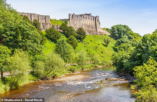 North Yorkshire's Richmond Castle (above) saw its visitor numbers soar by 16 per cent last year