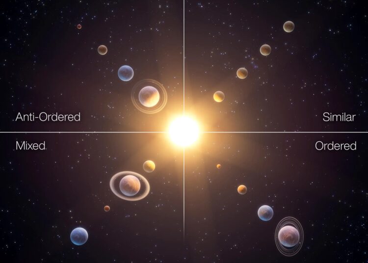 Four Classes of Planetary System Architecture – TodayHeadline