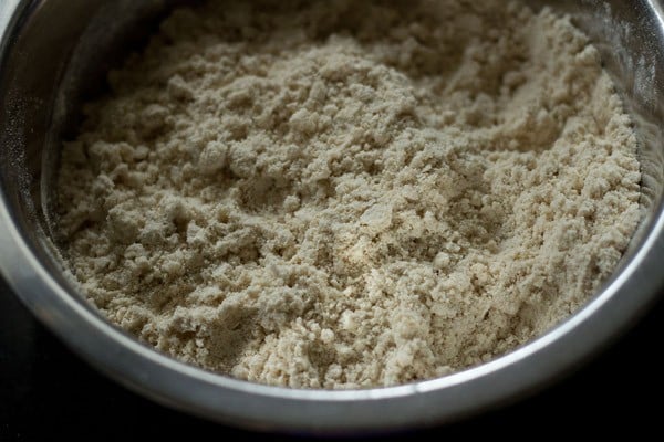 flour mixture for making gujiya dough