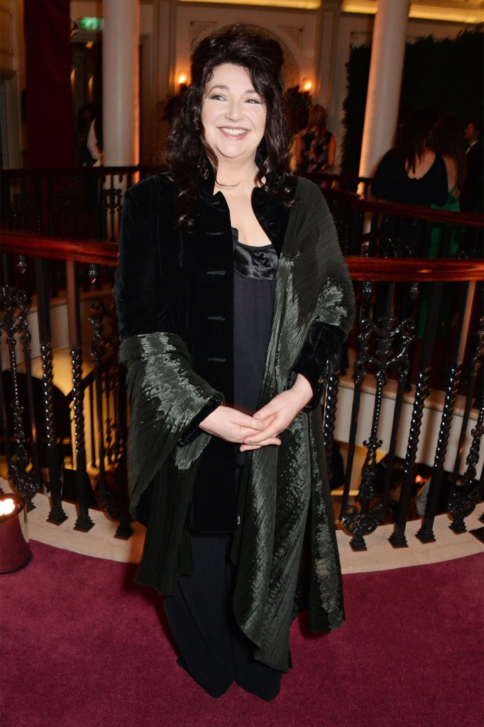 Kate Bush attends a champagne reception at the 60th London Evening Standard Theatre Awards at the London Palladium on Nov. 30, 2014. 
