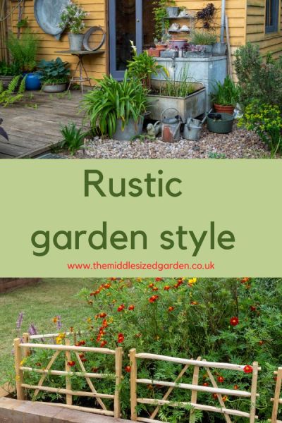 Rustic garden style