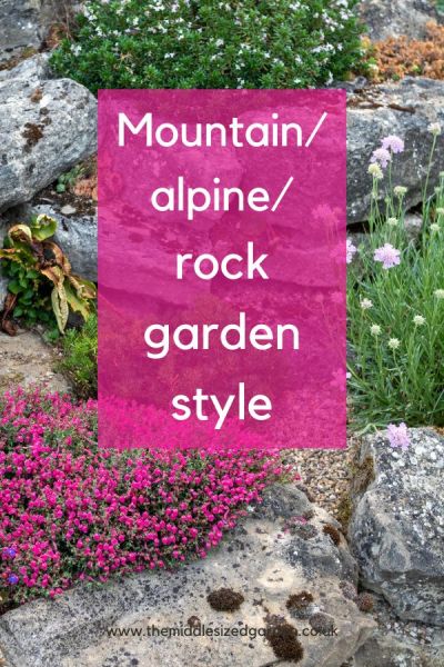 Rock garden style