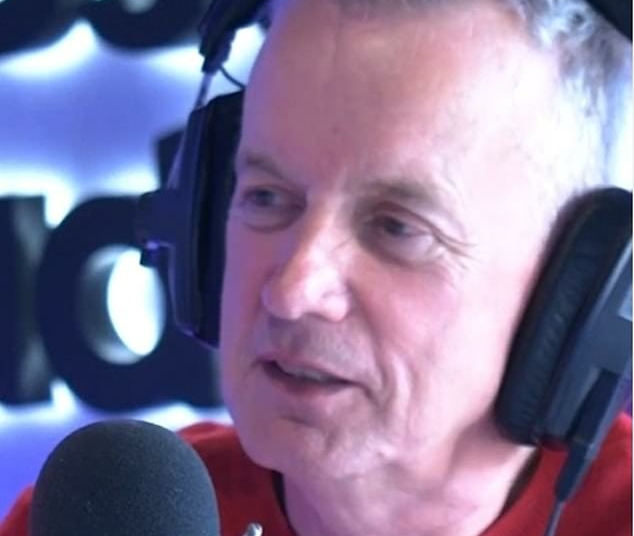 Frank Skinner (pictured) broke down in tears in the closing moments of his Absolute Radio show as he told listeners that his close friend and former co-host Gareth Richards is fighting for his life