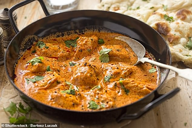 Lufthansa said: 'Usually stews and curries work well under low-pressure conditions, because the spices remain "flavour stable" under low pressure when being reheated'