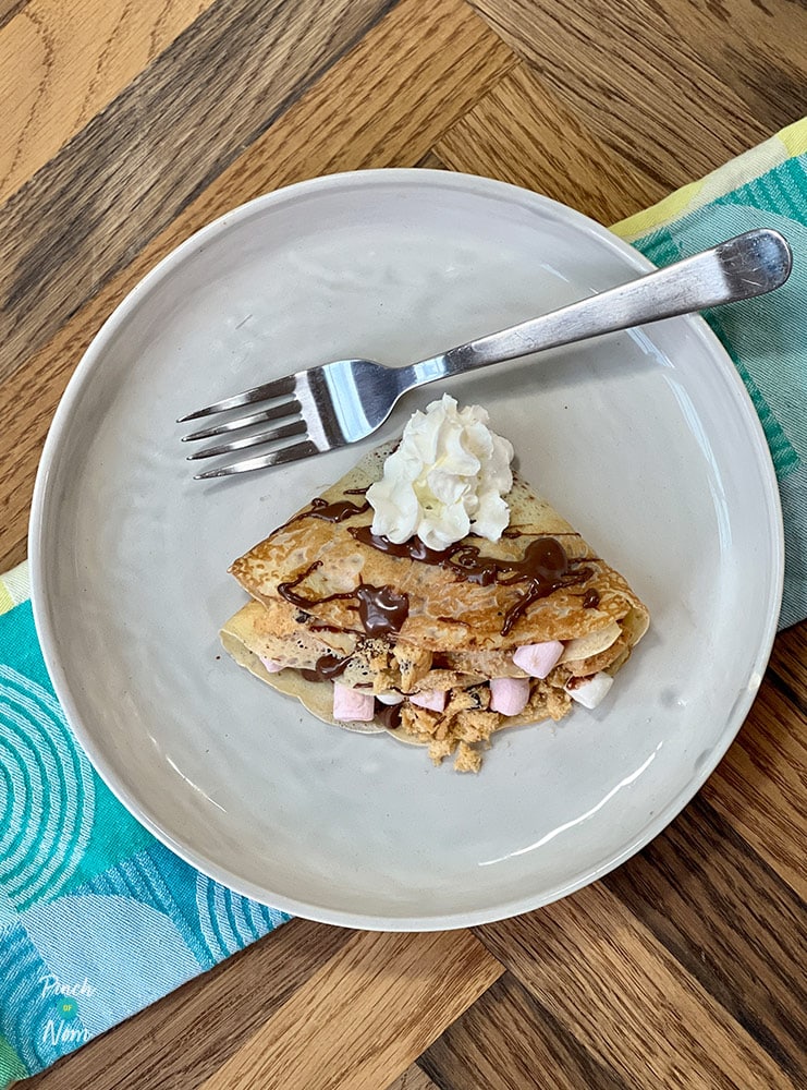S'mores Pancakes - Pinch of Nom Slimming Recipes