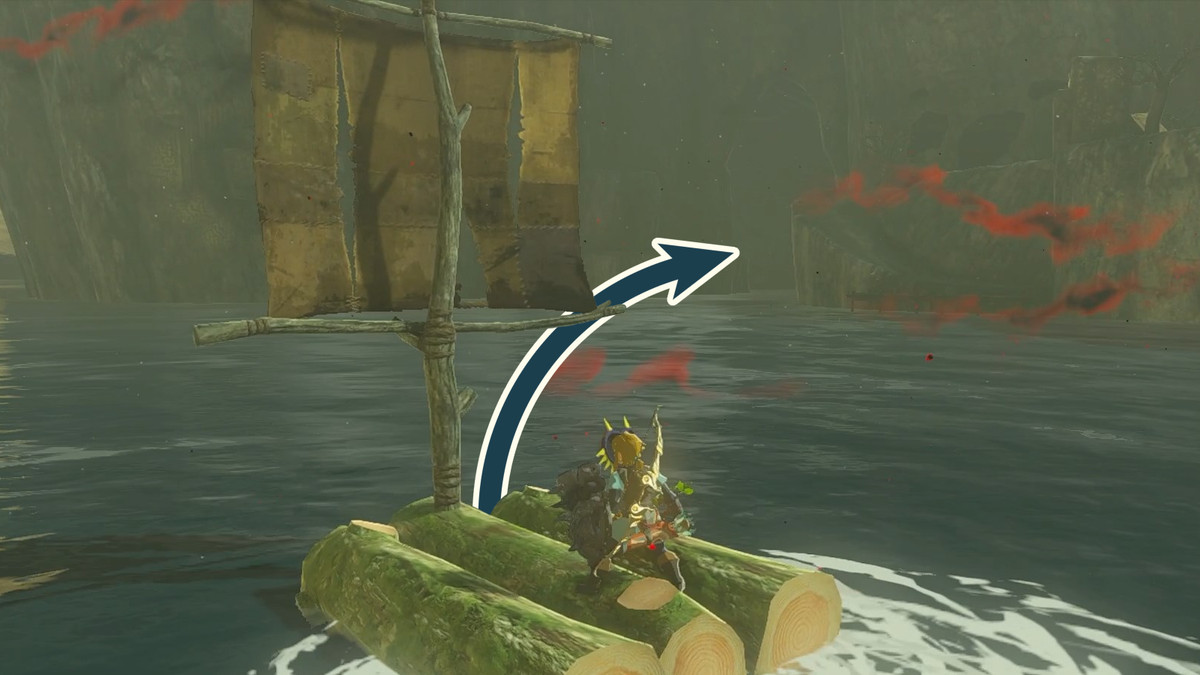 Route and cave to enter to find the Docks under Hyrule Castle to find the Hylian Shield in The Legend of Zelda: Tears of the Kingdom