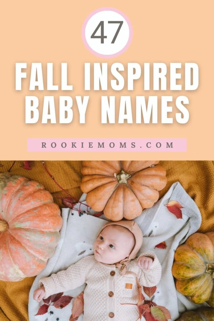 autumn baby names pinterest image 