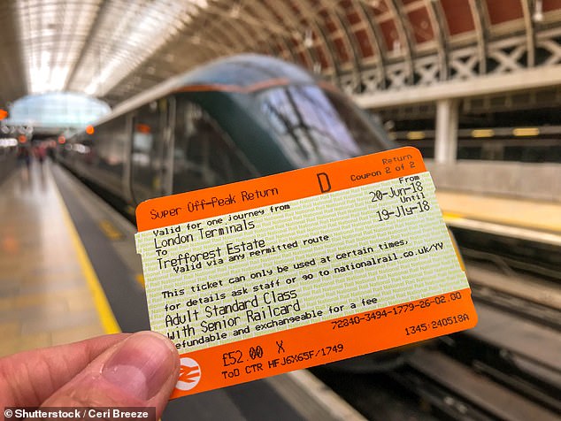 Trainline explains that off-peak hours vary by operator, but tend to be at times when trains are less crowded and fares are more 'wallet-friendly'