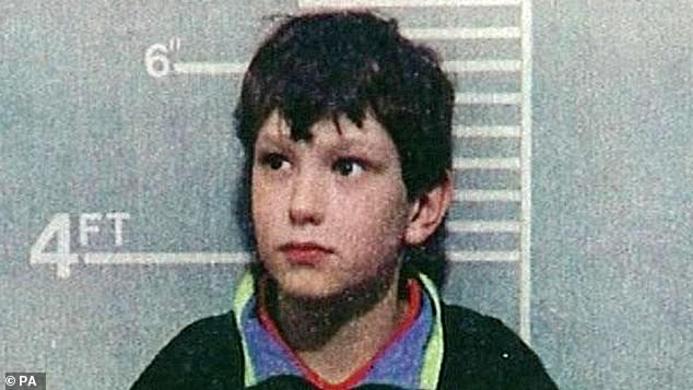 Jon Venables, 40, (pictured in 1993) was aged ten when he and Robert Thompson, now 39, snatched the toddler from a shopping centre in Bootle, Merseyside, in February 1993.