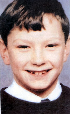 Jon Venables, pictured as a boy, has been given lifelong anonymity by the courts