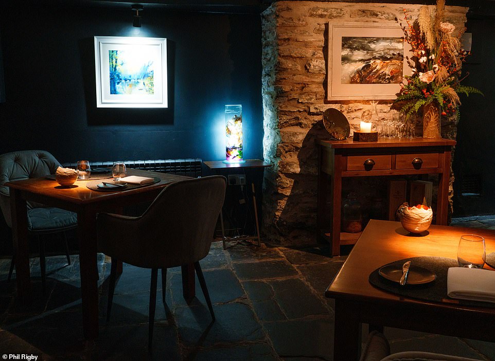 England's restaurant of the year is The Old Stamp House Restaurant (above) in Ambleside. The AA’s inspector praises the ‘charming little basement’ restaurant for its ‘creatively presented’ tasting menus