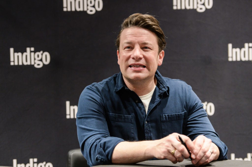 Jamie Oliver Signs Copies Of His New Book 