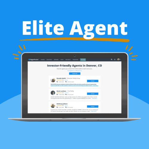 Use Agent Finder to find an investor-friendly agent, fast.