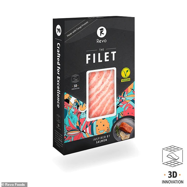 Food tech start-up Revo Foods has claimed credit for delivering the first ever 3D-printed vegan food to a supermarket shelf, a fungi-based fillet dubbed 'THE FILLET - Inspired by Salmon'