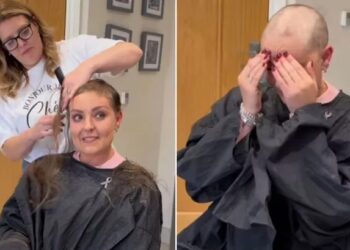 Strictly's Amy Dowden inundated with support from co-stars as she bravely shaves her head