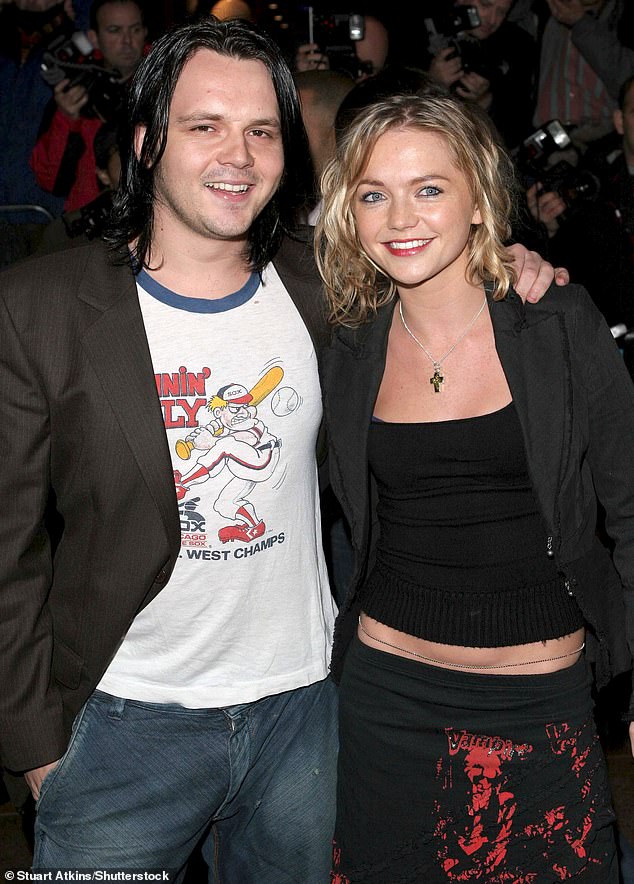 Romance: Hannah was left heartbroken following the death of her bandmate and ex-boyfriend Paul Cattermole (pictured 2004)