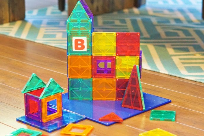 Magnetic Blocks Perfect for Toddlers.