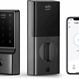 eufy Security C210 Smart Lock, 5-in-1 Keyless Entry Door Loc...