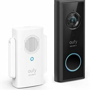 eufy Security, Battery Video Doorbell C210 Kit, Wire-Free Do...