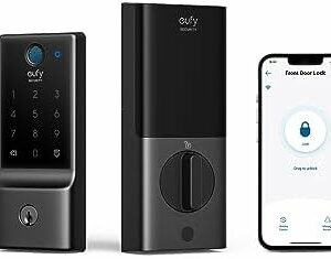 eufy Security Smart Lock C220, Fingerprint Keyless Entry Doo...