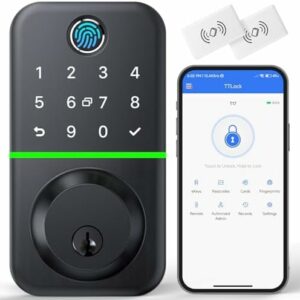 Smart Door Lock Deadbolt with Keypad: Keyless Entry Door Loc...