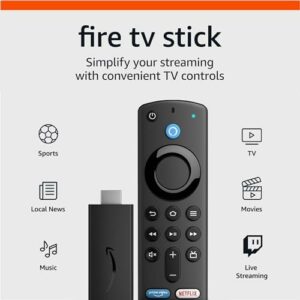 Amazon Fire TV Stick, fast HD streaming, free & live TV, qui...
