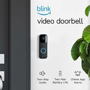 Blink Video Doorbell + Sync Module 2 | Two-year battery life...
