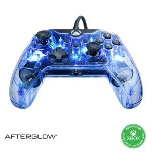 Afterglow LED Wired Game Controller - RGB Hue Color Lights -...