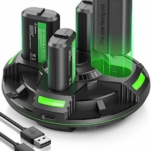 Rechargeable Controller Battery Packs Compatible for Xbox On...