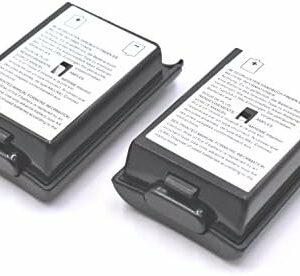 2pcs Battery Cover for Microsoft Xbox 360 Wireless Controlle...