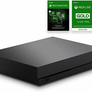 Microsoft Xbox One X 1TB Black (Console Only) (Renewed)