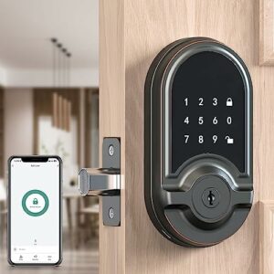 IRONZON Keyless Entry Door Lock, Smart Door Locks for Front ...