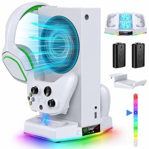Cooling Stand & Charging Station for Xbox Series S with RGB ...