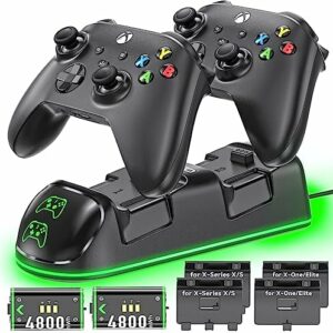 Controller Charger Station for Xbox Series/One-X/S/Elite wit...
