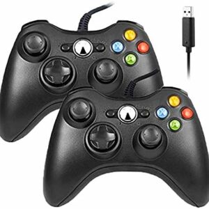 Reiso Xbox 360 Controller, 7.2 ft USB Wired PC Controller Co...