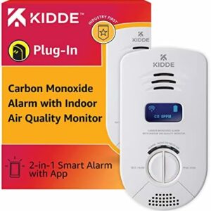 Kidde Smart Carbon Monoxide Detector & Indoor Air Quality Mo...