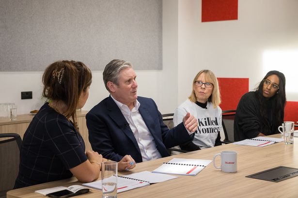 Keir Starmer vows to 'halve violence against women' at meeting with murder victims' families