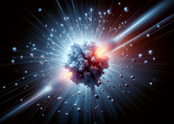 Particle Physics Photon Collision Concept jpg