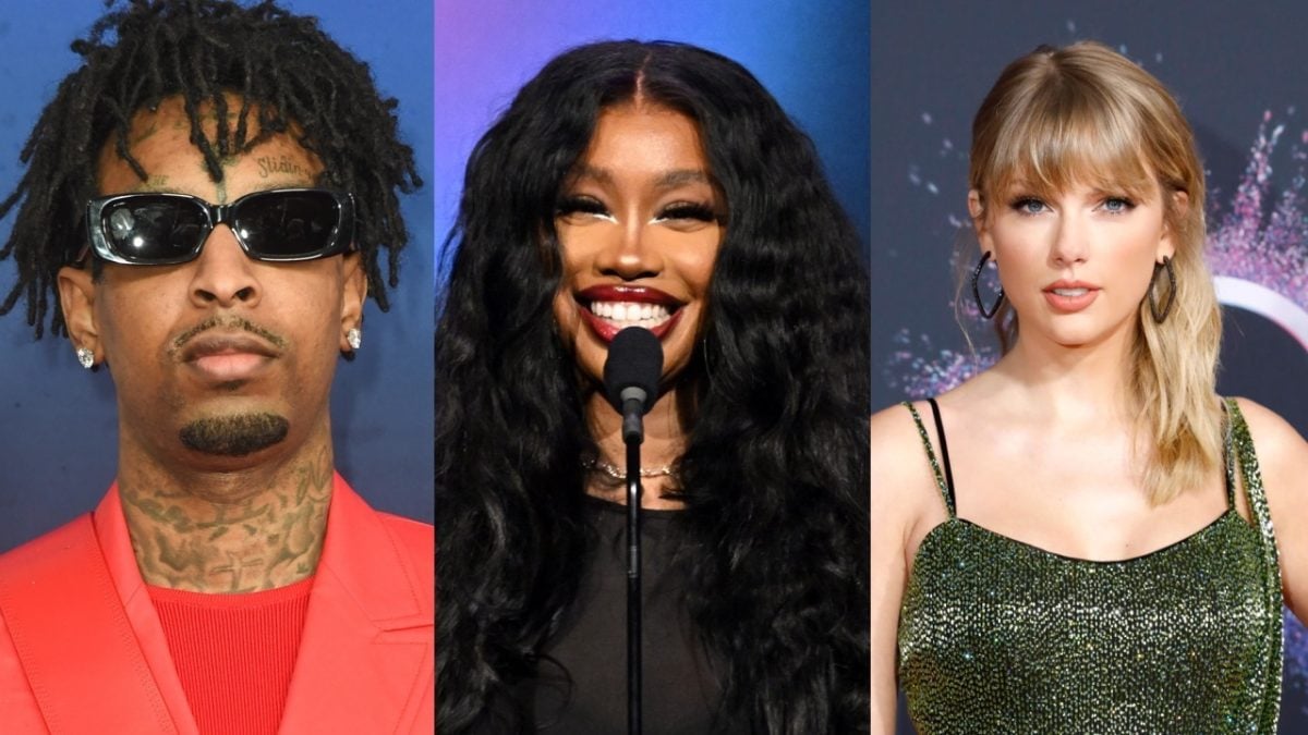 21 savage sza tied with taylor swift for most iheart radio music awards nominations 1200x675 jpg