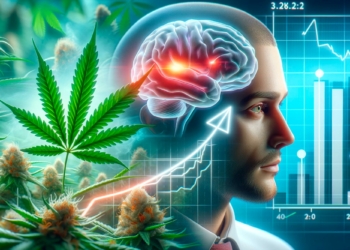 Cannabis Use Disorder Art Concept jpg