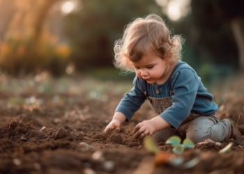 Child Playing in Dirt Art jpg