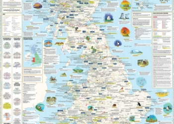 Dont be a tourist bored Fascinating map reveals ONE THOUSAND jpeg