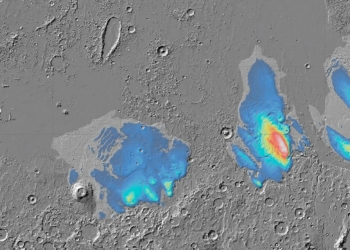 Map Suspected Ice Mars Equator jpg