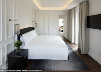 The suite life Inside the new Rome hotel with marble clad jpg