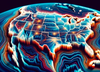 US Science Map Art jpg