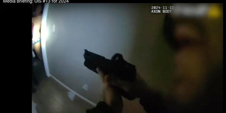 A man called 911 for help during a home invasion. Las Vegas police fatally shot him